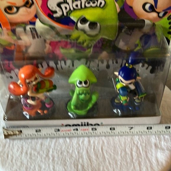 Nintendo: 2015 Splatoon Amiibo Set - Green, Blue, Orange - Picture 14 of 16